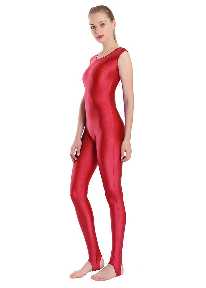 Womens Tank Unitard with Stirrup