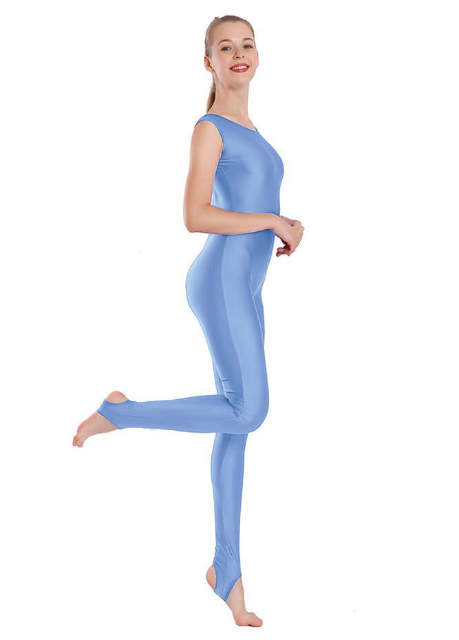 Womens Tank Unitard with Stirrup