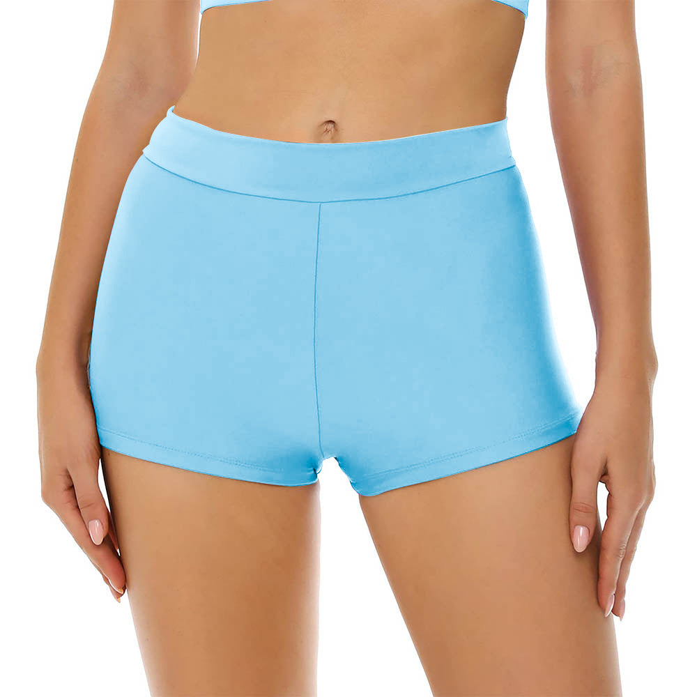 Womens High Waisted Spandex Workout Shorts