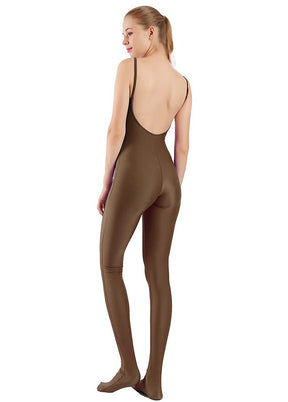 Speerise Womens Camisole Footed Unitard