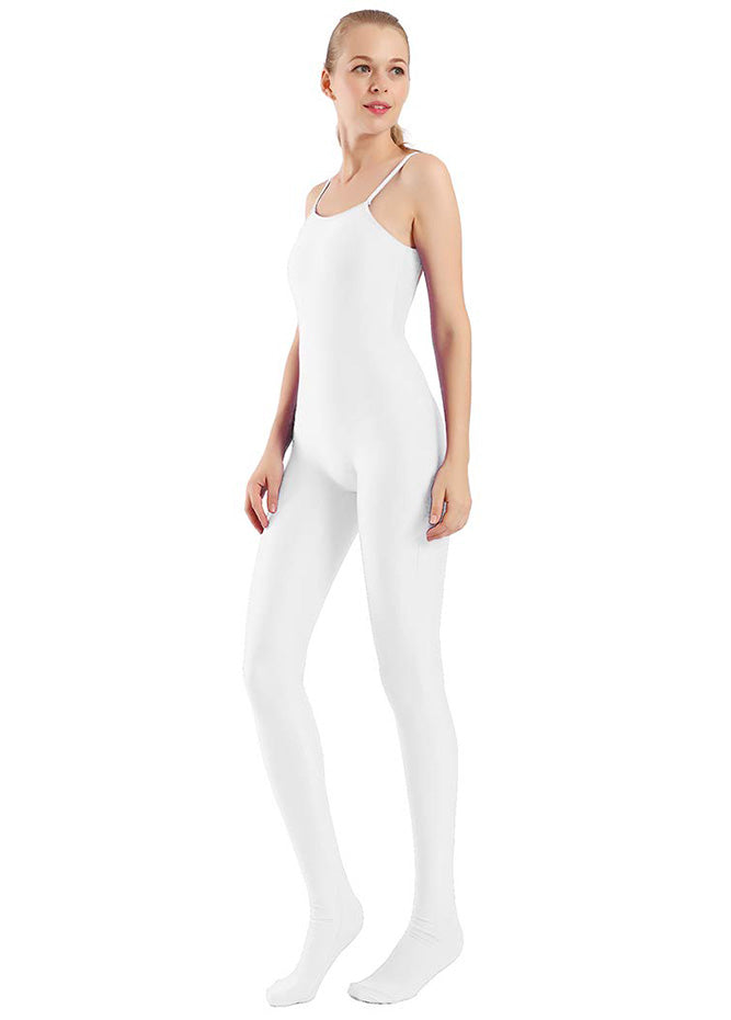 Speerise Womens Camisole Footed Unitard