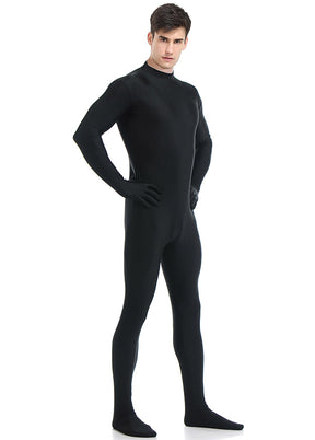 Mens Full Spandex Unitard Zentai Suit Without Hood