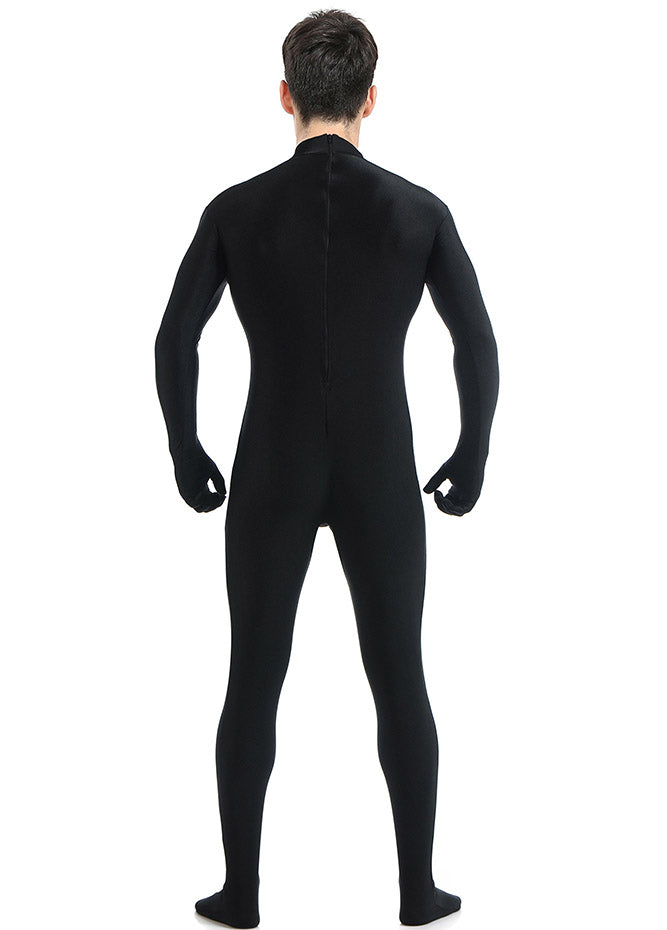 Mens Full Spandex Unitard Zentai Suit Without Hood