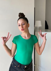 Speerise Girls Short Sleeve Dancewear for Tweens