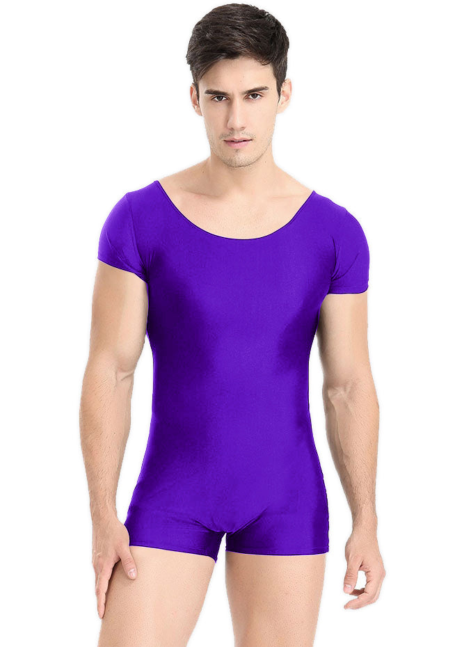 purple workout unitard