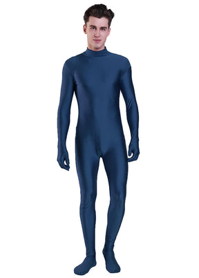 Mens Full Spandex Unitard Zentai Suit Without Hood