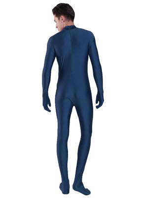Mens Full Spandex Unitard Zentai Suit Without Hood
