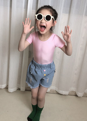 Speerise Girls Short Sleeve Dancewear for Tweens