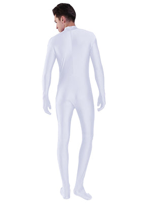 Mens Full Spandex Unitard Zentai Suit Without Hood